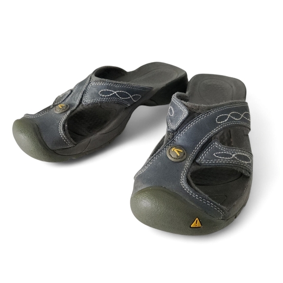 KEEN Slip-On Outdoor Sandals blue/grey size 7.5 - Picture 3 of 10